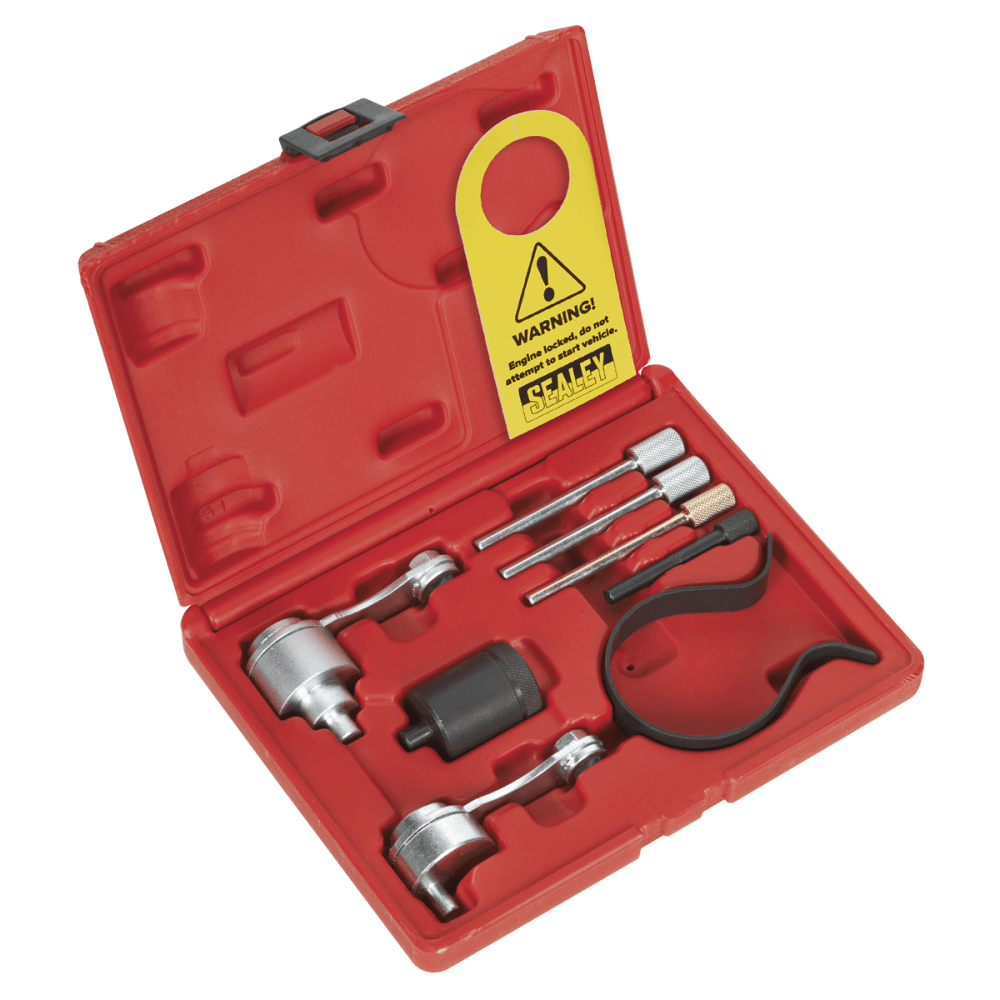 Sealey Diesel Engine Setting/Locking Kit - Land Rover, Jaguar, Citroen, Peugeot 2.7D, 3.0D - Belt Drive Model No-VSE5000A