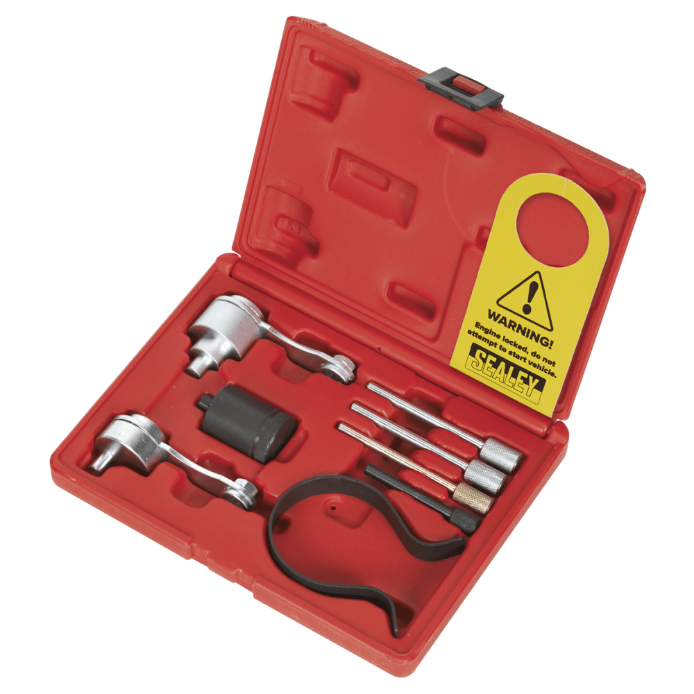 Sealey Diesel Engine Setting/Locking Kit - Land Rover, Jaguar, Citroen, Peugeot 2.7D, 3.0D - Belt Drive Model No-VSE5000A