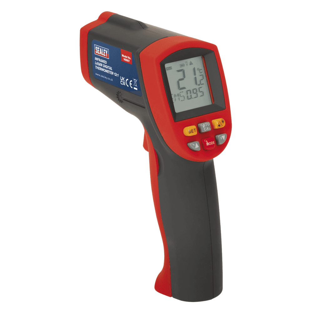 Sealey Infrared Laser Digital Thermometer 12:1 Model No-VS907