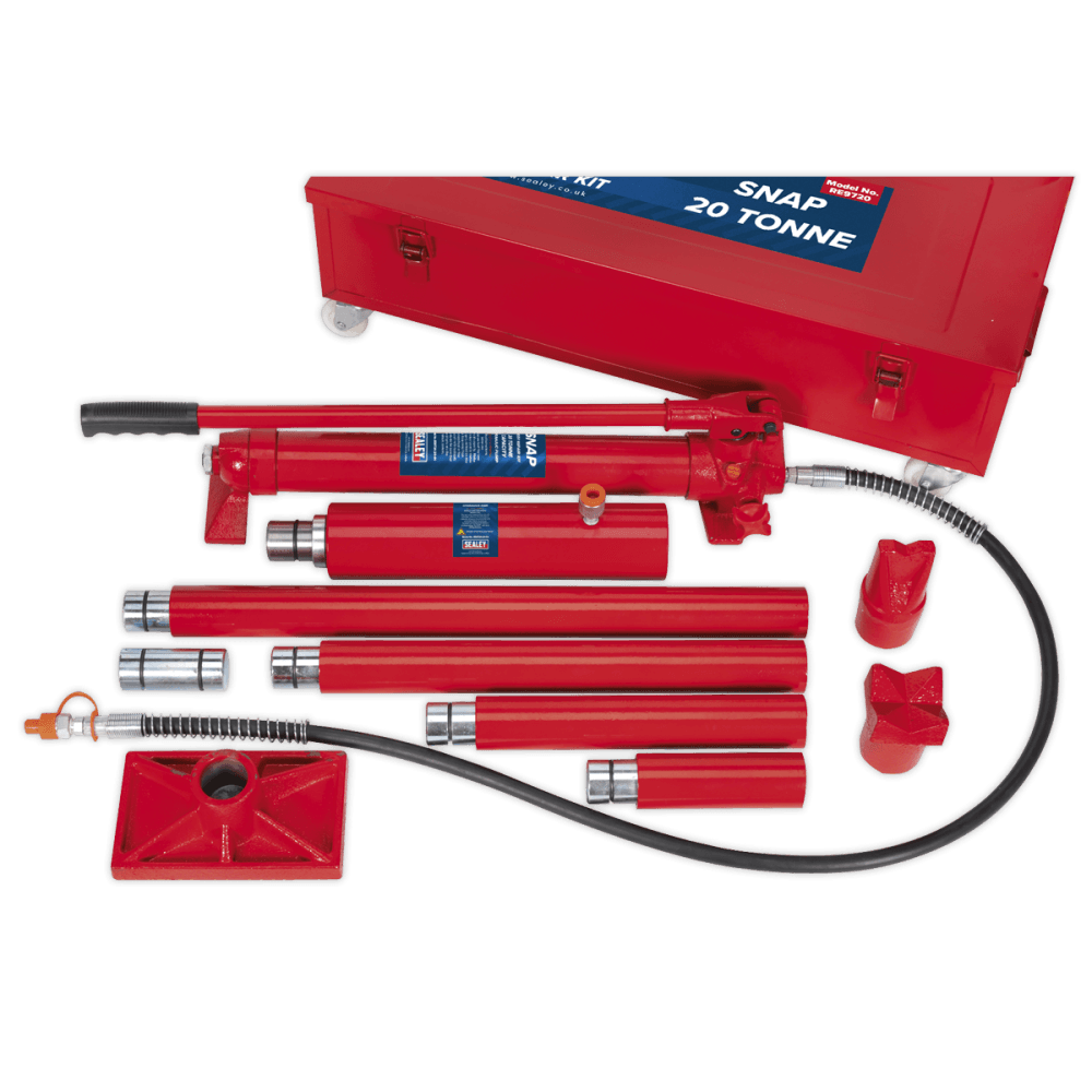 Sealey Hydraulic Body Repair Kit 20tonne Snap Type Model No-RE9720