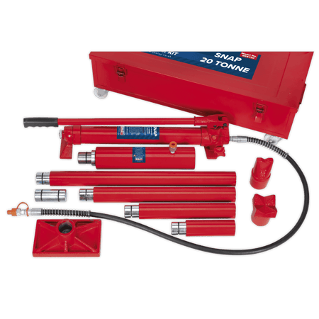 Sealey Hydraulic Body Repair Kit 20tonne Snap Type Model No-RE9720