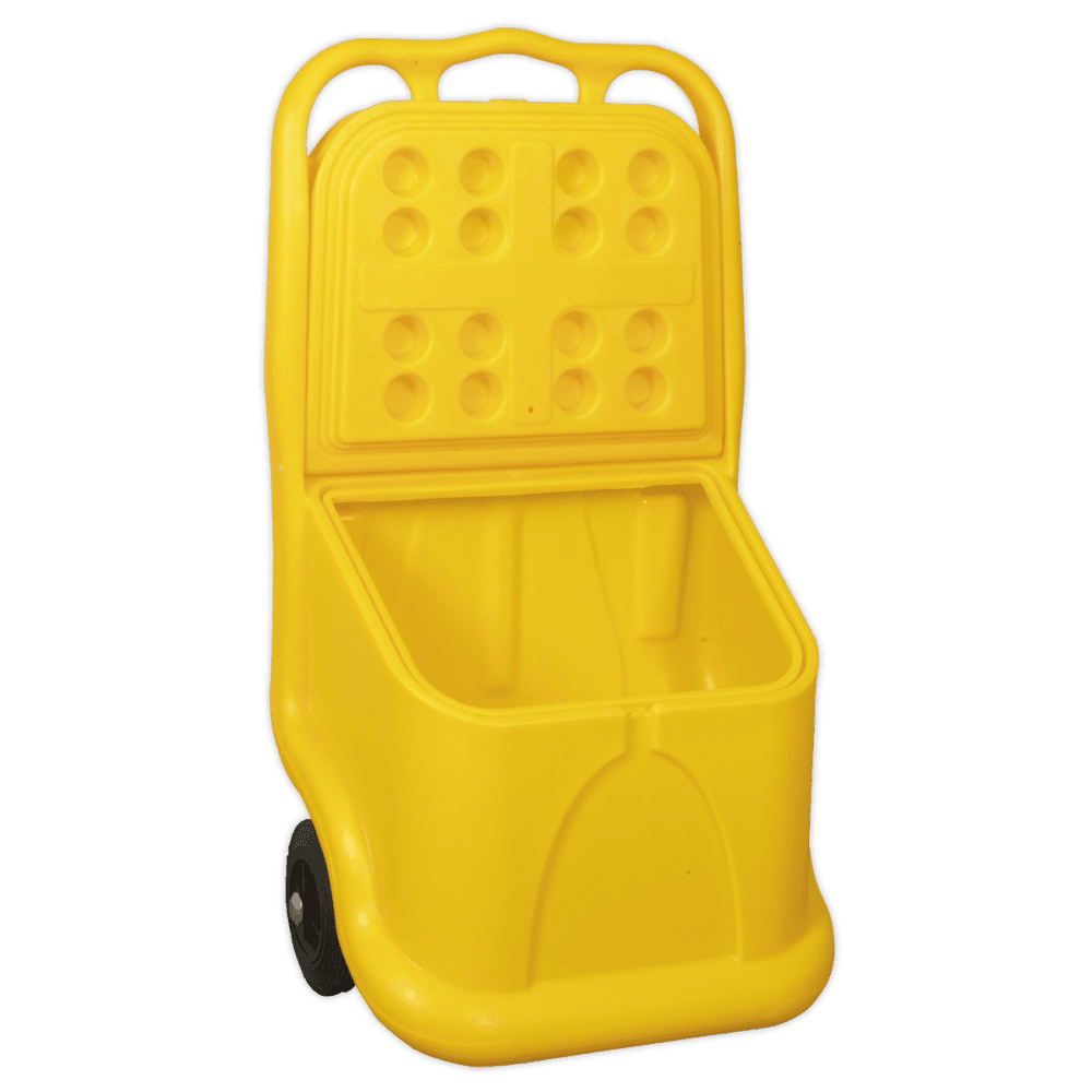 Sealey Grit/Salt Mobile Storage Cart 75ltr Model No-GB04