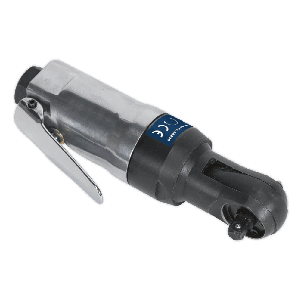 Sealey Air Ratchet Wrench 1/4"Sq Drive Super Stubby Model No-SA230