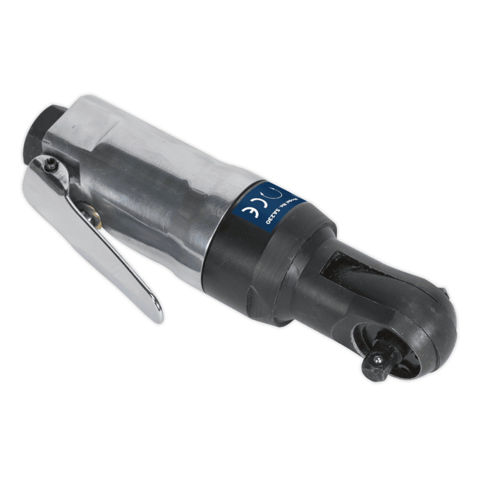 Sealey Air Ratchet Wrench 1/4"Sq Drive Super Stubby Model No-SA230