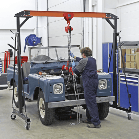 Sealey Portable Gantry Crane Adjustable 1tonne Model No-SG1000