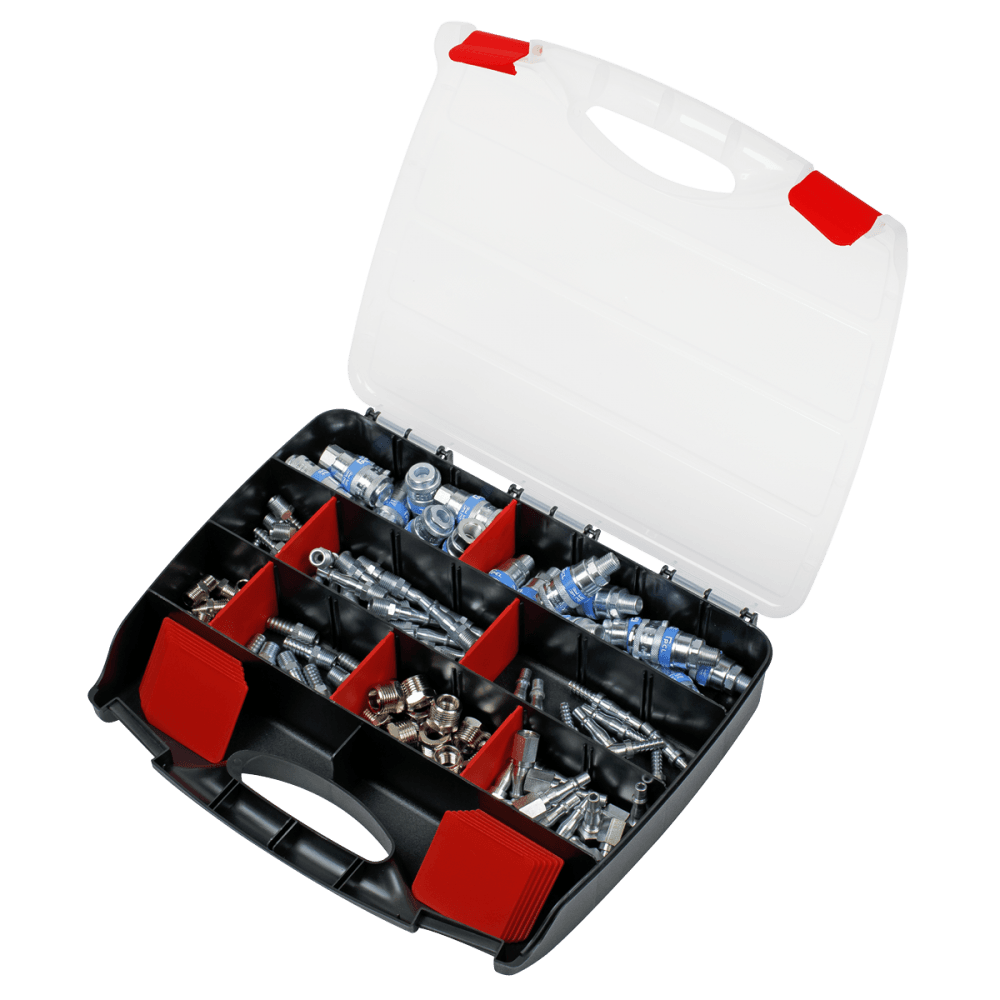 Sealey Air Coupling Kit 110pc Model No-AC110K
