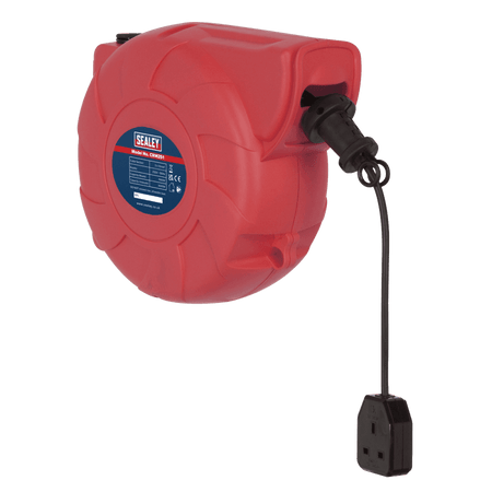 Sealey Cable Reel System Retractable 25mtr 1 x 230V Socket Model No-CRM251