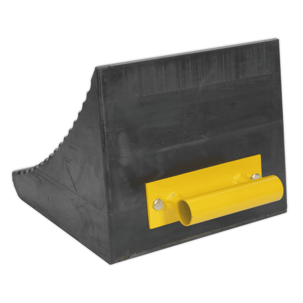 Sealey Heavy-Duty Rubber Wheel Chock 13.5kg - Single Model No- 17644