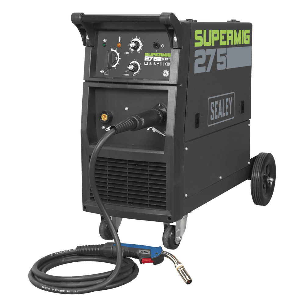 Sealey Professional MIG Welder 270Amp 230V with Binzel Euro Torch Model No-SUPERMIG275