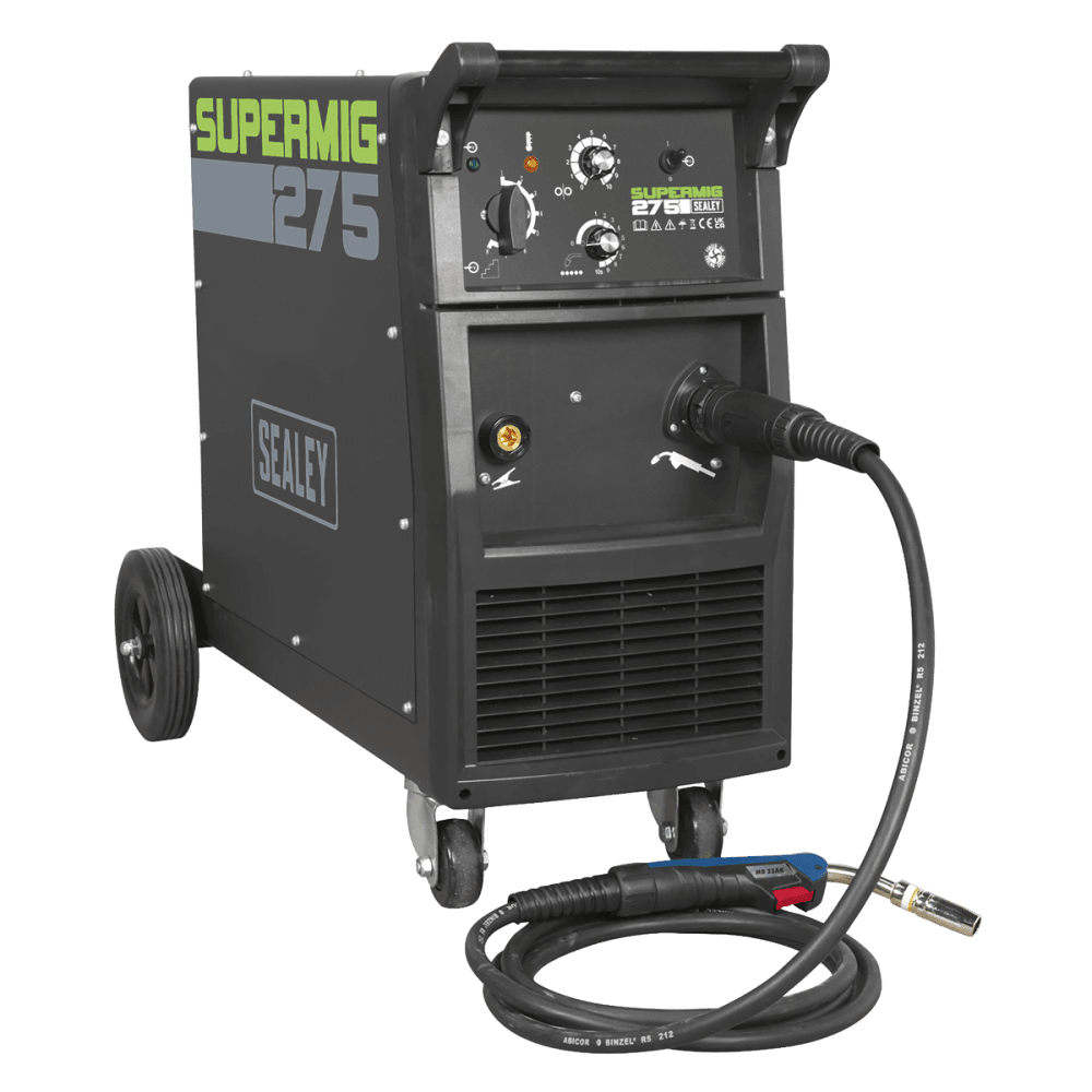 Sealey Professional MIG Welder 270Amp 230V with Binzel Euro Torch Model No-SUPERMIG275