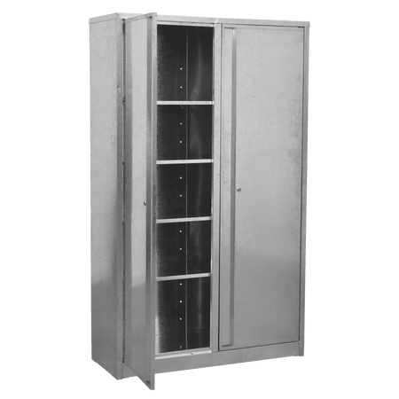 Sealey Galvanized Steel Floor Cabinet 5 Shelf Extra-Wide Model No-GSC110385