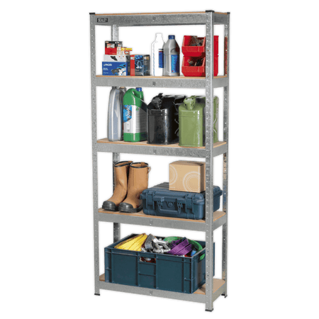 Sealey 5 Shelf Racking Unit 150kg Capacity Per Level Model No-AP6150GS