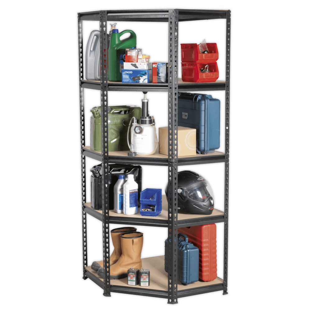 Sealey Corner Racking Unit 5 Level 150kg Capacity Per Level Model No-AP7150C
