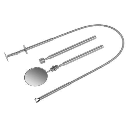 Sealey Magnetic Pick-Up, Flexible Claw & Inspection Tool Set 3pc Model No-S0949