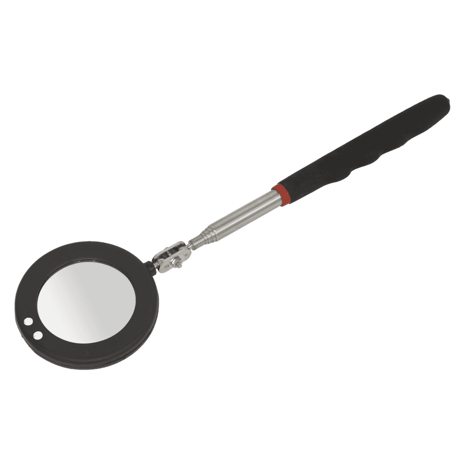 Sealey Telescopic Inspection Mirror 55mm with LED Model No-S0947
