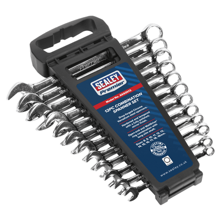 Sealey Combination Spanner Set 12pc Metric Model No-AK63012