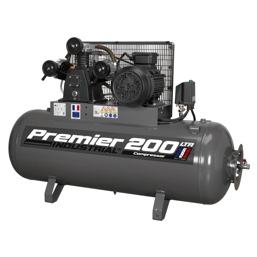 Sealey Compressor 200ltr Belt Drive 5.5hp Model No-SAC32055B