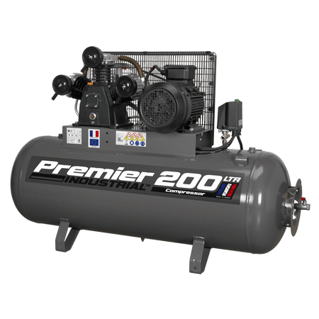 Sealey Compressor 200ltr Belt Drive 5.5hp Model No-SAC32055B
