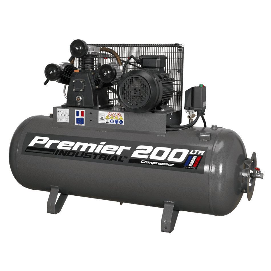 Sealey Compressor 200ltr Belt Drive 5.5hp Model No-SAC32055B