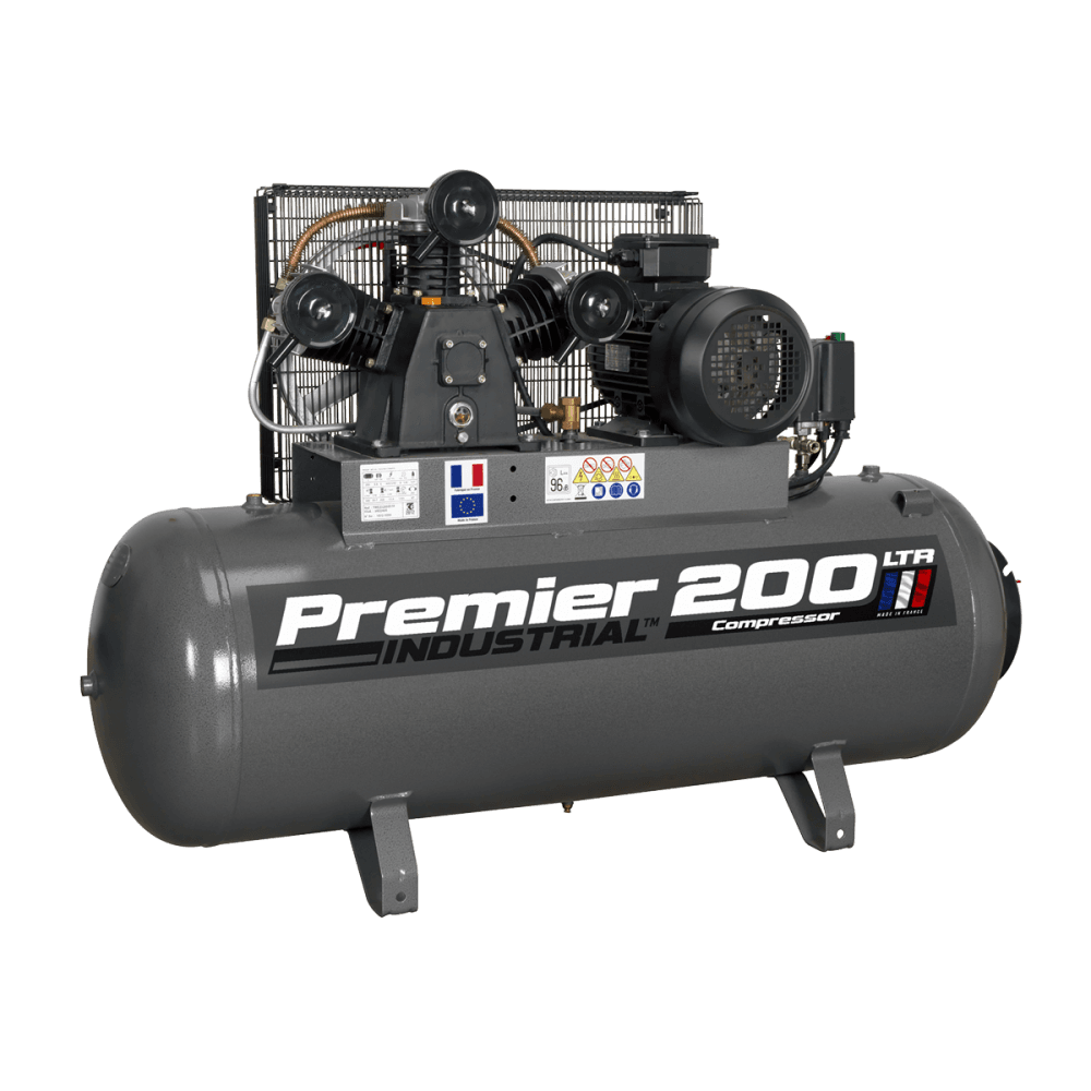 Sealey Compressor 200ltr Belt Drive 5.5hp Model No-SAC32055B