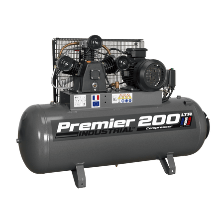Sealey Compressor 200ltr Belt Drive 5.5hp Model No-SAC32055B