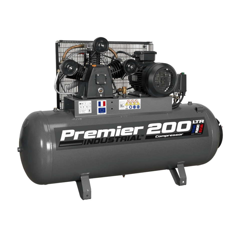 Sealey Compressor 200ltr Belt Drive 5.5hp Model No-SAC32055B