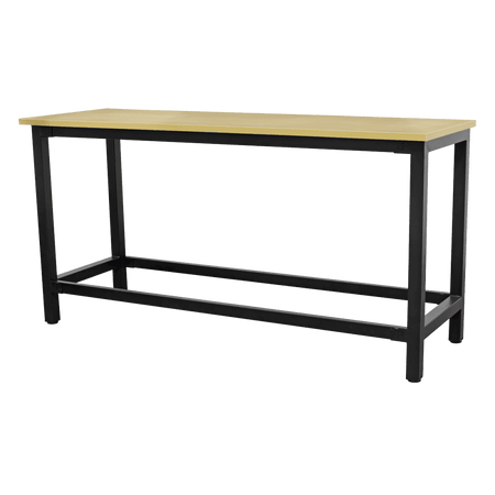 Sealey Workbench 1.8mtr Steel with 25mm Wood Top Model No-AP0618