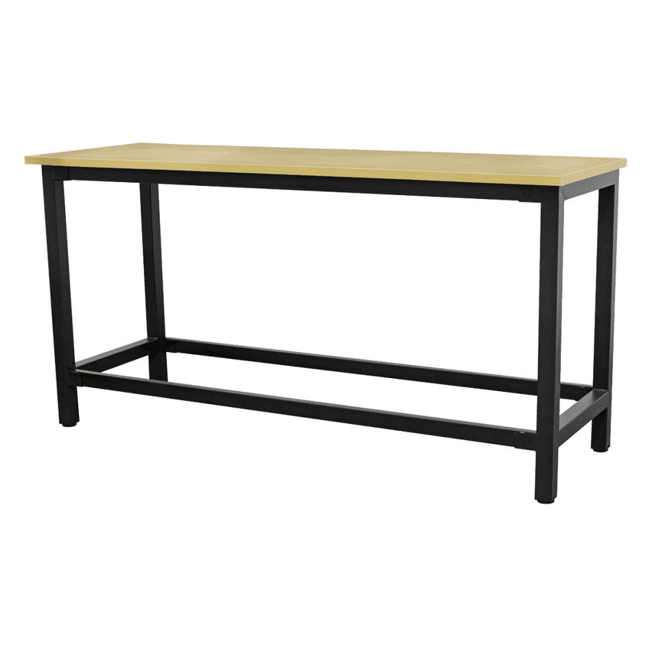 Sealey Workbench 1.8mtr Steel with 25mm Wood Top Model No-AP0618