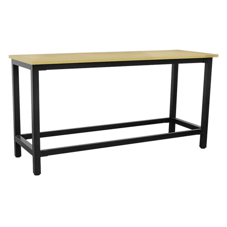 Sealey Workbench 1.8mtr Steel with 25mm Wood Top Model No-AP0618