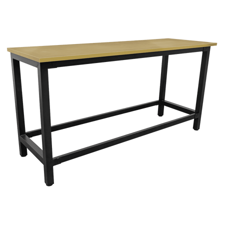Sealey Workbench 1.8mtr Steel with 25mm Wood Top Model No-AP0618