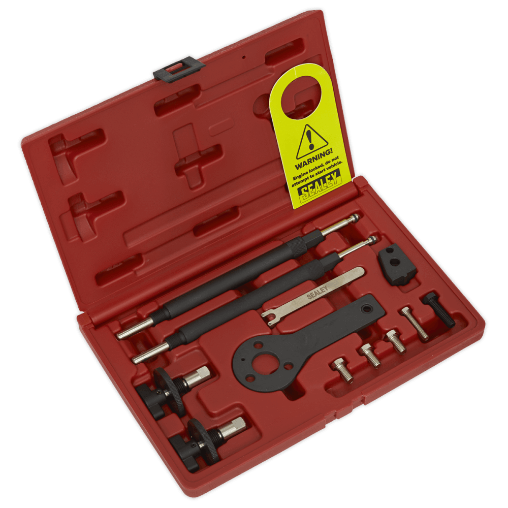 Sealey Petrol Engine Setting/Locking Kit - Alfa Romeo, Fiat, Lancia 1.2, 16v,1.4 16v, 1.4 T-Jet - Belt Drive Model No-VSE2511A