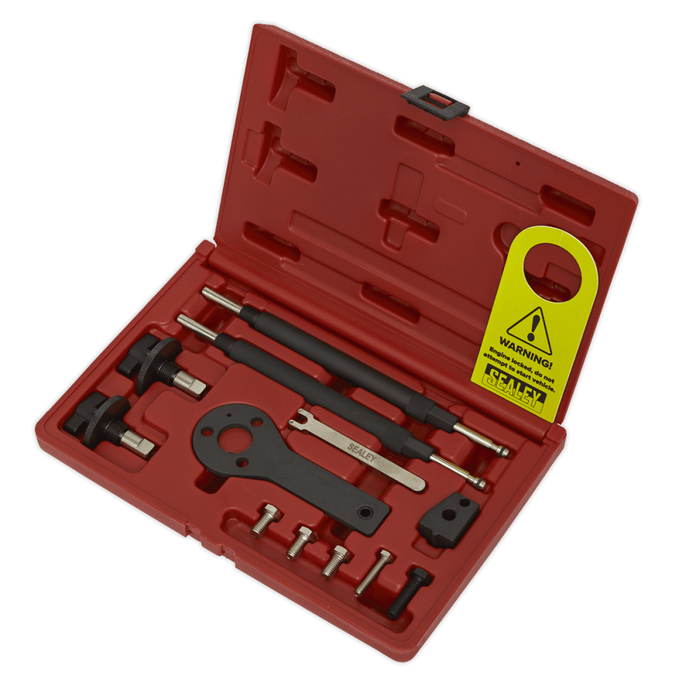 Sealey Petrol Engine Setting/Locking Kit - Alfa Romeo, Fiat, Lancia 1.2, 16v,1.4 16v, 1.4 T-Jet - Belt Drive Model No-VSE2511A