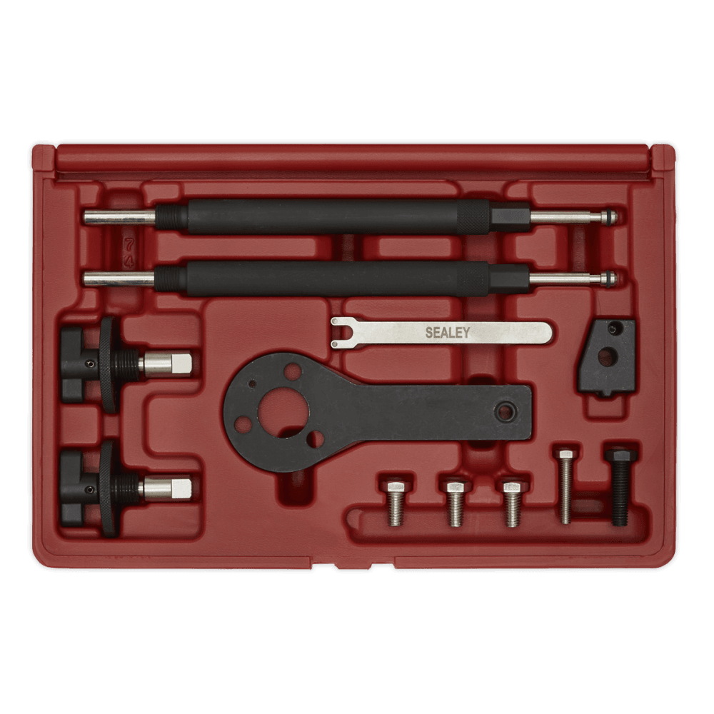Sealey Petrol Engine Setting/Locking Kit - Alfa Romeo, Fiat, Lancia 1.2, 16v,1.4 16v, 1.4 T-Jet - Belt Drive Model No-VSE2511A
