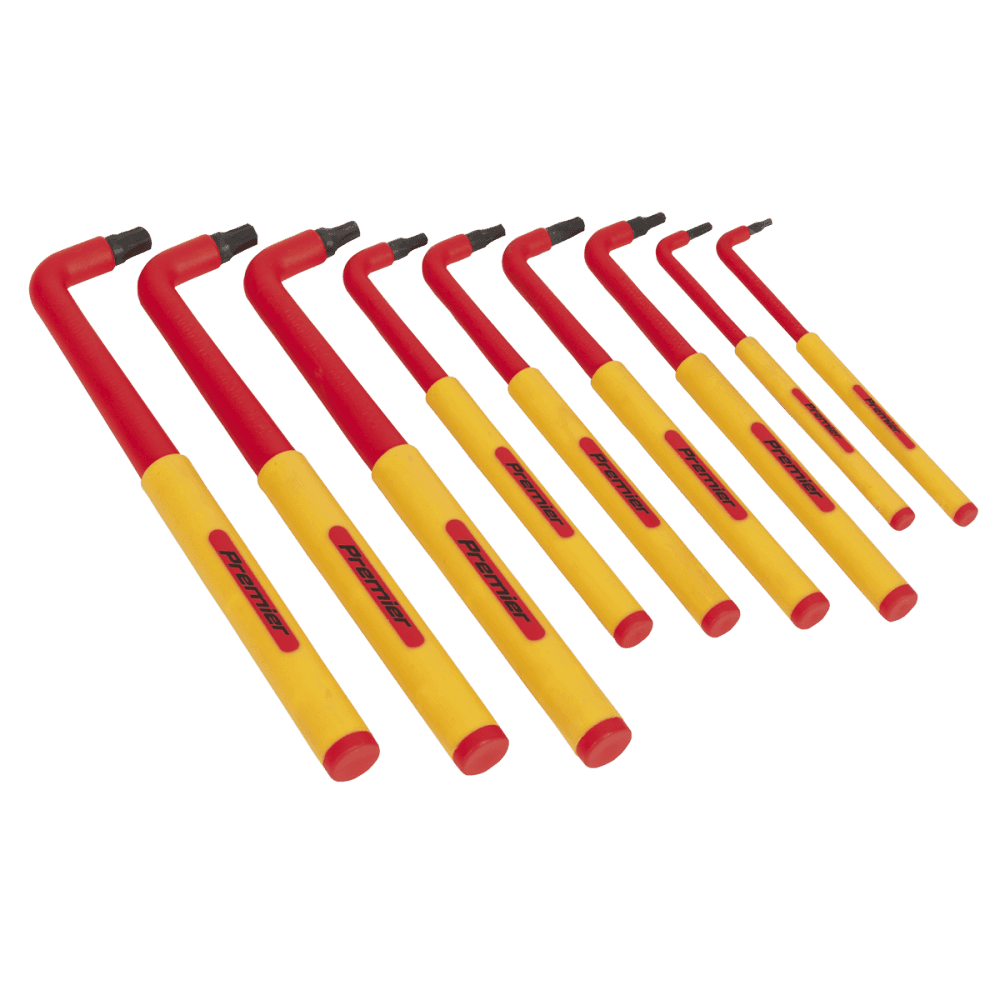 Sealey TRX-Star Key Set 9pc Extra-Long VDE Model No-AK7178