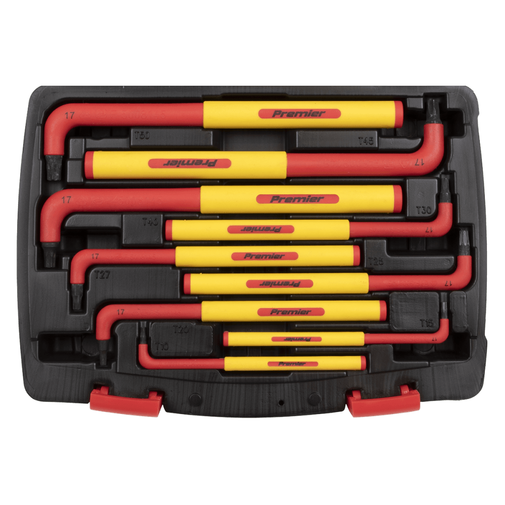 Sealey TRX-Star Key Set 9pc Extra-Long VDE Model No-AK7178