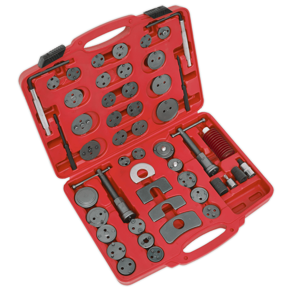 Sealey Brake Piston Wind-Back Tool Kit 52pc Model No-VS0287