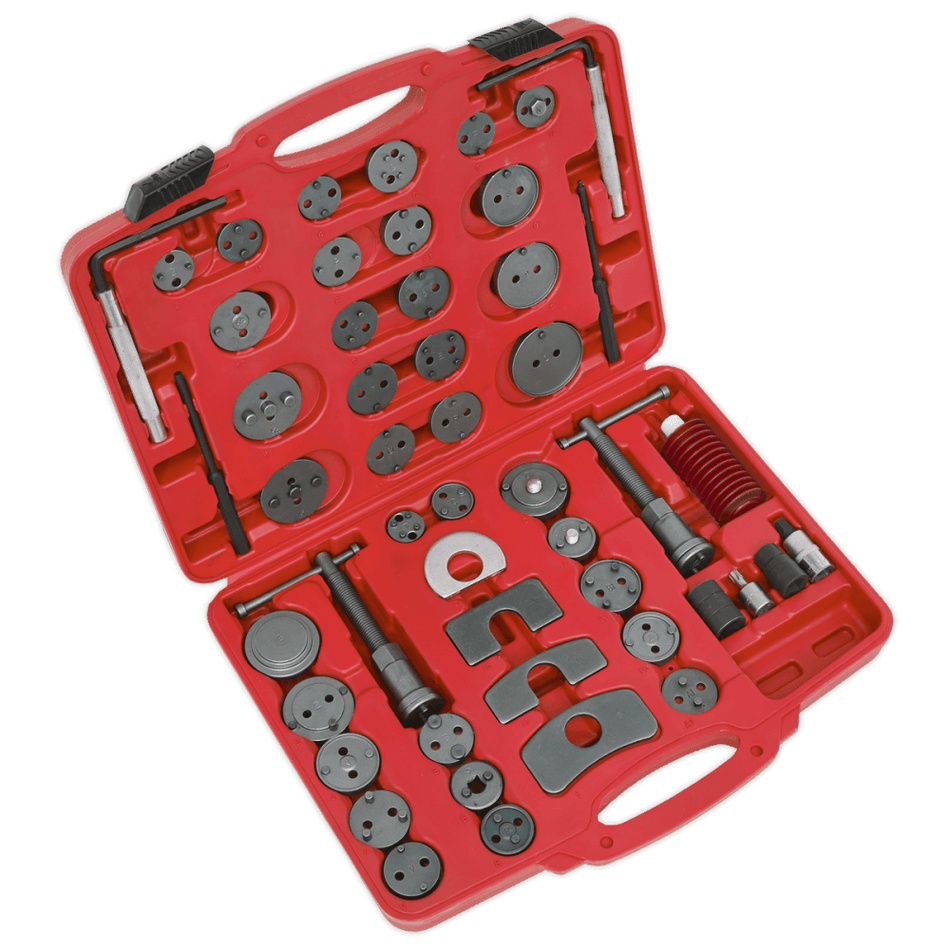Sealey Brake Piston Wind-Back Tool Kit 52pc Model No-VS0287