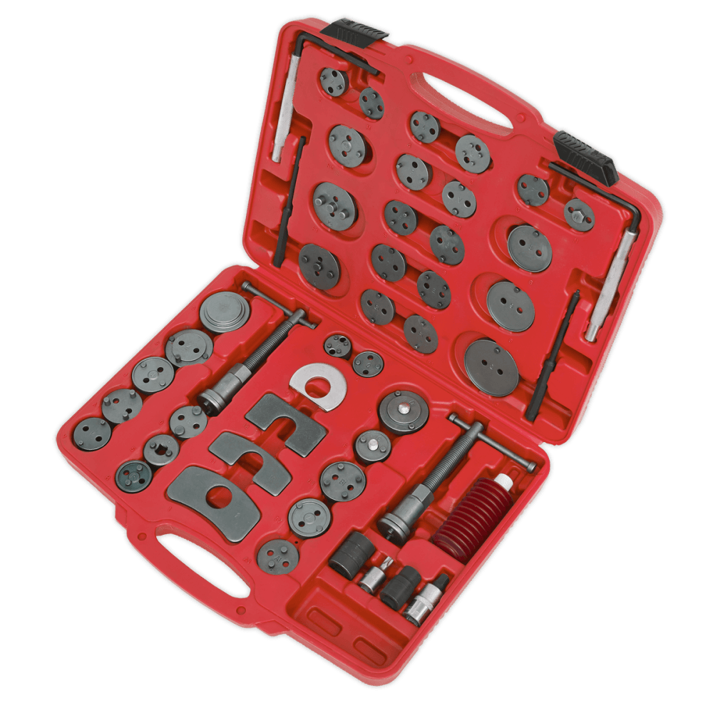 Sealey Brake Piston Wind-Back Tool Kit 52pc Model No-VS0287