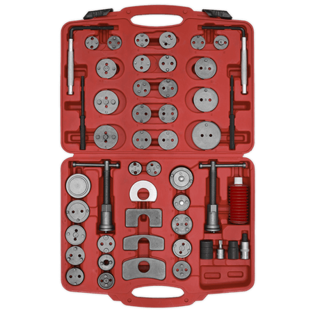 Sealey Brake Piston Wind-Back Tool Kit 52pc Model No-VS0287
