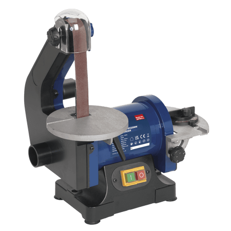 Sealey Belt/Disc Sander 25 x 762mm/125mm 250W/230V Model No-SM750