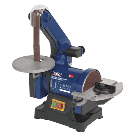 Sealey Belt/Disc Sander 25 x 762mm/125mm 250W/230V Model No-SM750