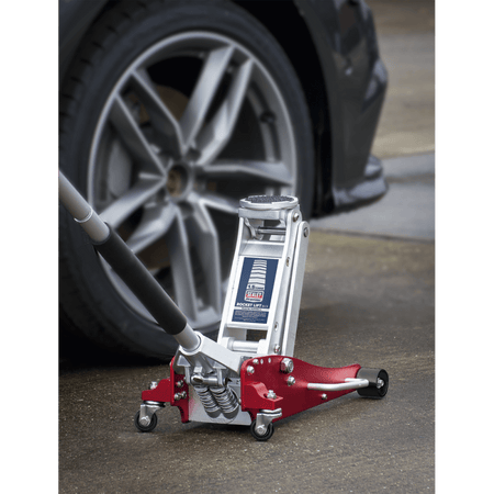 Sealey Trolley Jack 1.5tonne Low Entry Aluminium Rocket Lift Model No-RJA1550