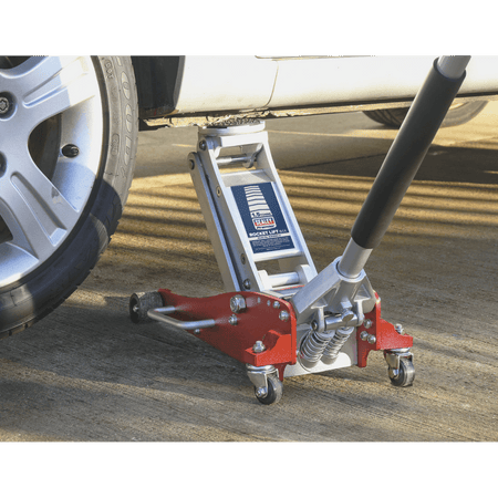Sealey Trolley Jack 1.5tonne Low Entry Aluminium Rocket Lift Model No-RJA1550