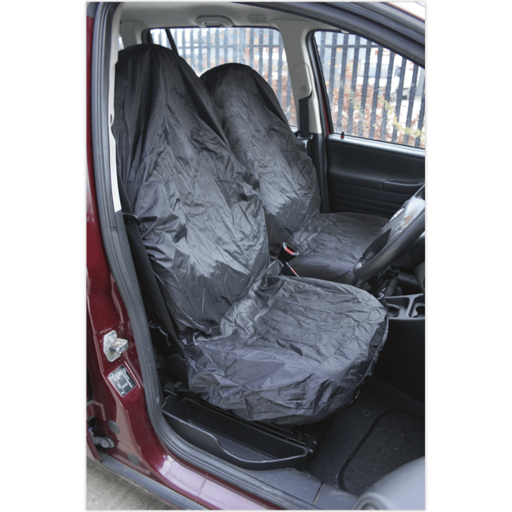Sealey Front Seat Protector Set 2pc Lightweight Model No-CSC5
