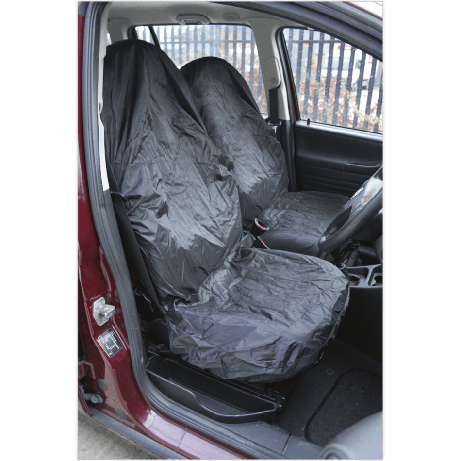 Sealey Front Seat Protector Set 2pc Lightweight Model No-CSC5