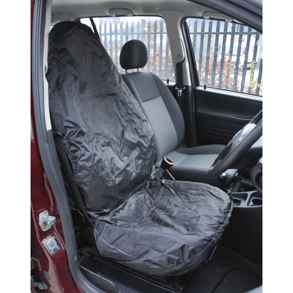 Sealey Front Seat Protector Set 2pc Heavy-Duty Model No-CSC6