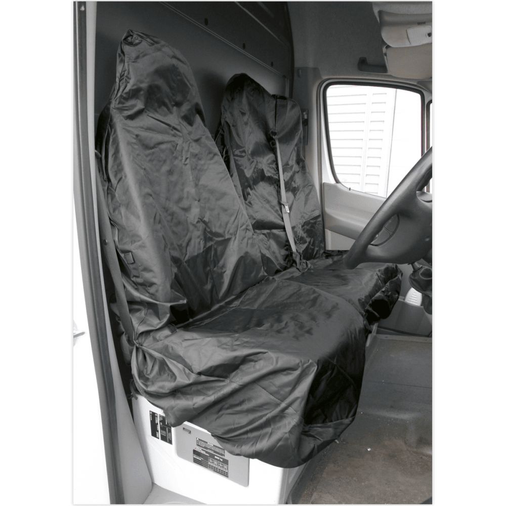 Sealey Van Seat Protector Set 2pc Heavy-Duty Model No-CSC7