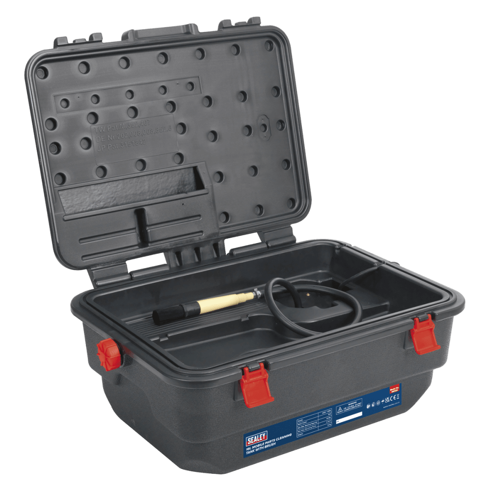 Sealey Mobile Parts Cleaning Tank with Brush Model No-SM222