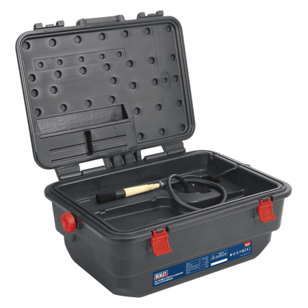 Sealey Mobile Parts Cleaning Tank with Brush Model No-SM222