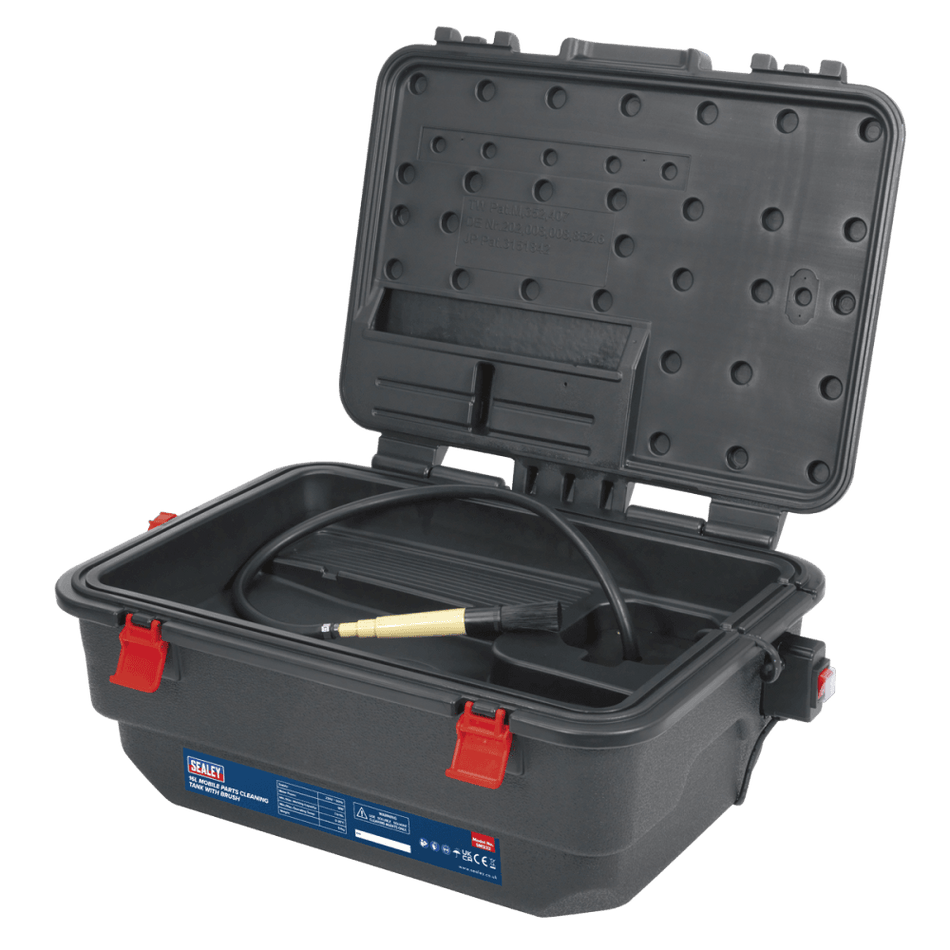 Sealey Mobile Parts Cleaning Tank with Brush Model No-SM222